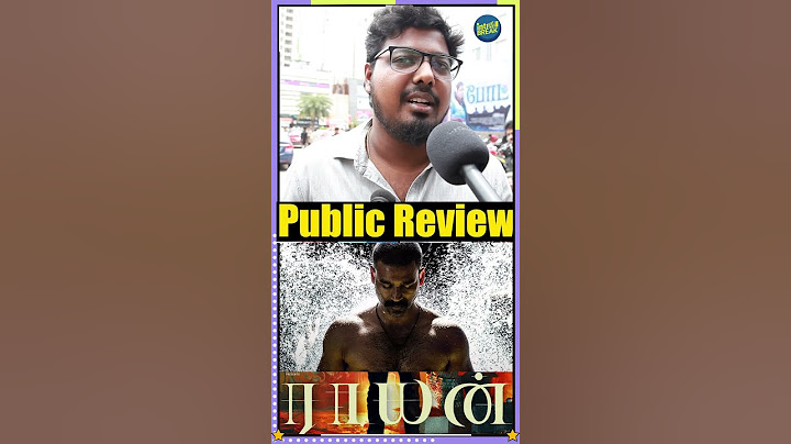 🔥Raayan Public Review | Raayan Review | Dhanush, SJ Suryah