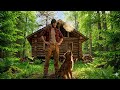 I Spent Two Years Alone Building a Log Cabin… and Nearly Gave Up—Do You Know Why?(Part 2/3)