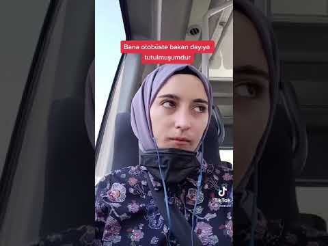 TÜRBANLI KIZIN OTOBÜSTE Kİ ADAMLA İNTİHAMI 😀