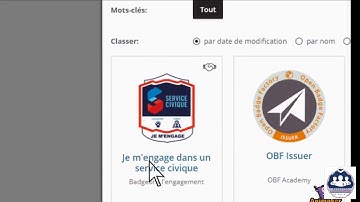 Comment créer une page pour rendre visible ses badges ?