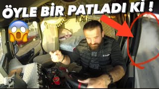 SANİYE FARKI İLE ATLATTIK ! / LASTİK ÖYLE BİR GÜMLEDİ Kİ !