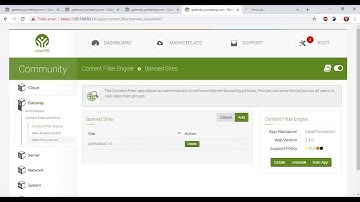 Cara Setting Proxy Server Pada Clear Os