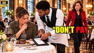 Undercover Billionaire Dined at Her Own Hotel—Then a Black Waiter Slipped Her a Note: DON'T PAY