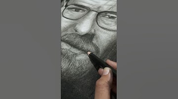 Walter White Hyper Realistic Sketch 🔥🔥#art #drawing #hypereality #hyperrealism #sketch