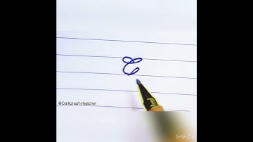 Neat and beautiful English calligraphy(c)