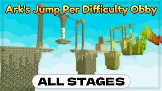ARK'S JUMP PER DIFFICULTY CHART OBBY || ALL STAGES(1-121)