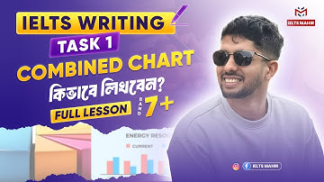 IELTS Writing Task 1 এ combined graphs/charts কিভাবে লিখবেন?