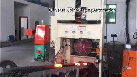 Universal Joint Forging Automation Line#forgings #forgingpress #customizedforgings