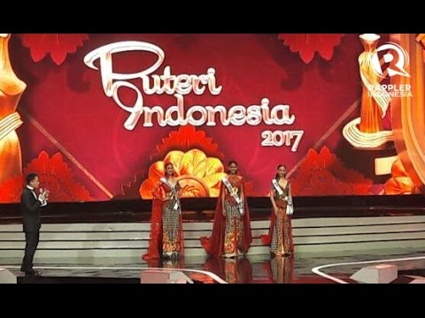 Ini dia TIGA FINALIS PUTRI INDONESIA 2017!!