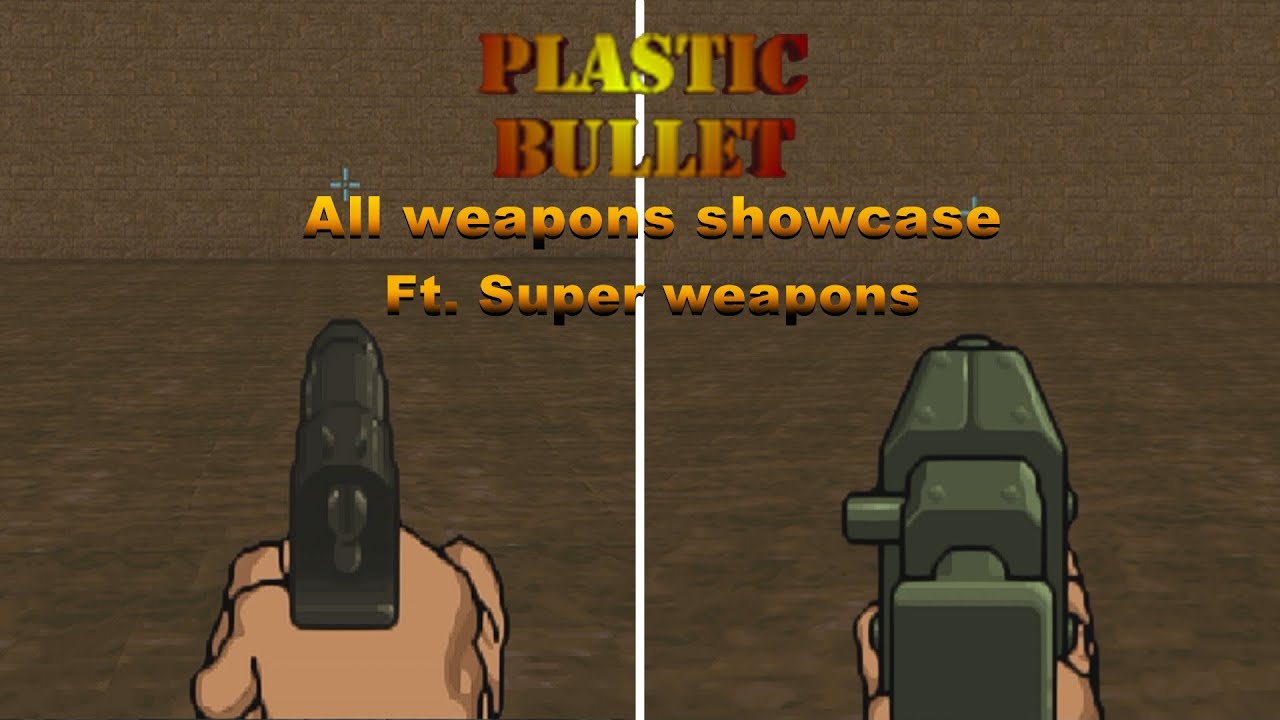 Plastic Bullet v1.0 All weapons doom mod showcase