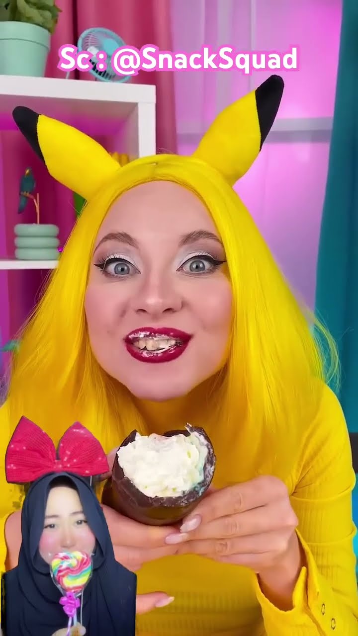 SONIC VS PIKACHU TANTANGAN PILIH MAKANAN ⁉️? @SnackSquad #shorts #funny #dubbing