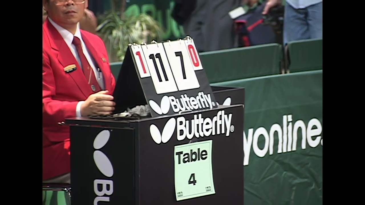 Werner Schlager (AUT) v. Thomas Keinath (GER) at the 2002 US Open