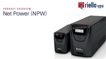 Riello UPS NetPower (NPW) - Product Overview