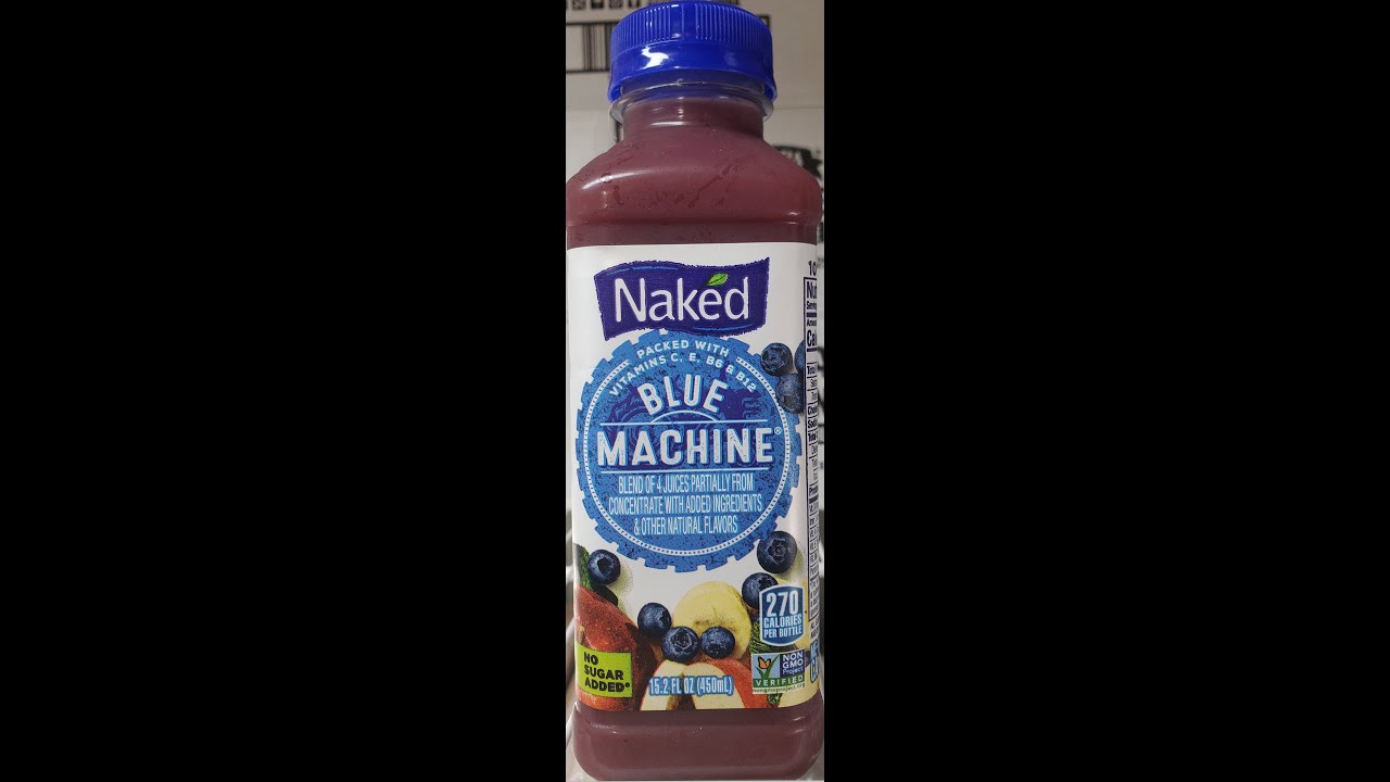 Naked Blue Machine Juice Blend Review 