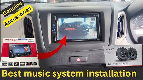 Touch screen music player for WAGON R✅wagon r 2025 new model | Sony Speaker🔥OEM Camera✅