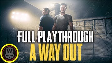 A Way Out - Full Campaign Playthrough Gameplay