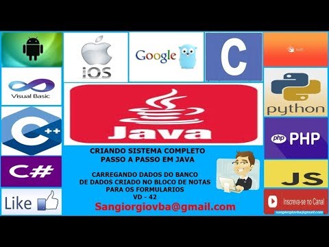 Carregando Dados Do Banco De Dados  Para Os Formularios Java - 42