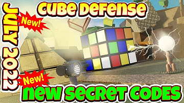 2022 ALL SECRET CODES Roblox Cube Defense, NEW CODES, ALL WORKING CODES