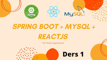 Spring Boot - ReactJS - MySQL / Full Stack Application