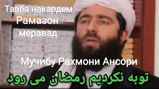 Суруд тавба накардем Рамазон меравад / توبه نکردیم رمضان میرود   (Мучибу Рахмон  مجیب الرحمن انصاری)