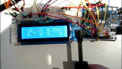 Digital volt meter arduino