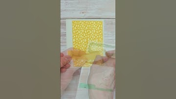 Shorts Tutorial: Calming Creek Cards with Labels & Layers Ephemera #shorts #cardmaking