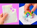 Tiny School Crafts Ideas 😻 CUTEST DIY SCHOOL SUPPLIES &amp; HACKS ▶️ Part 6