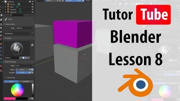 Blender Tutorial - Lesson 8 - Adding new Object with 3D Cursor