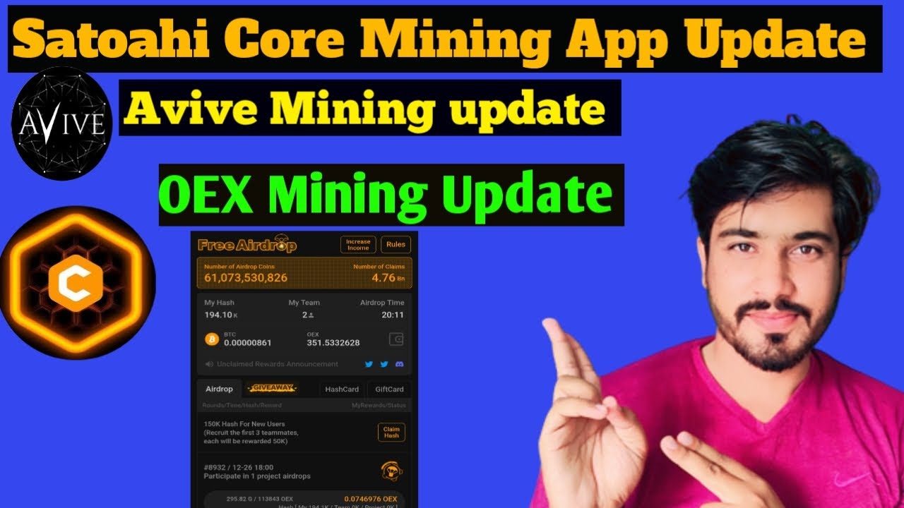 Satoshi Mining App| Avive Mining update| Daily Earning without Investment| Crypto Mining App |Mining