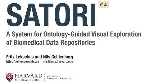 SATORI: A System for Ontology-Guided Visual Exploration of Biomedical Data Repositories (v1.5)