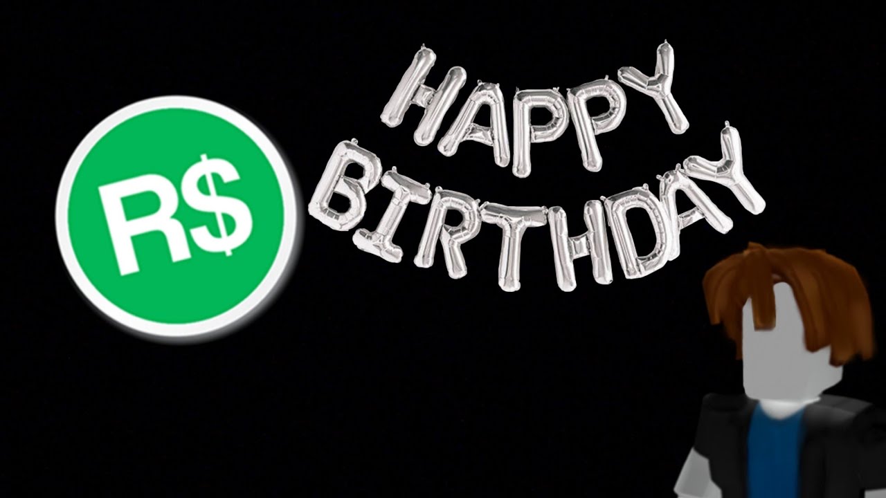 25 Robux Giveaway Birthday Special Youtube