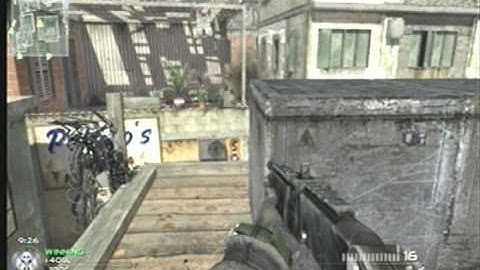 Modern Warfare 2 - Spas-12 Nuke (Ground War) on Favela