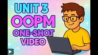 OOPM Unit 3 OneShot | Inheritance, Association, Aggregation | RGPV 3rd Sem | Full Concept🔥