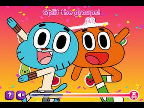 Rainbow Ruckus - The Amazing World of Gumball - Cartoon Network Games
