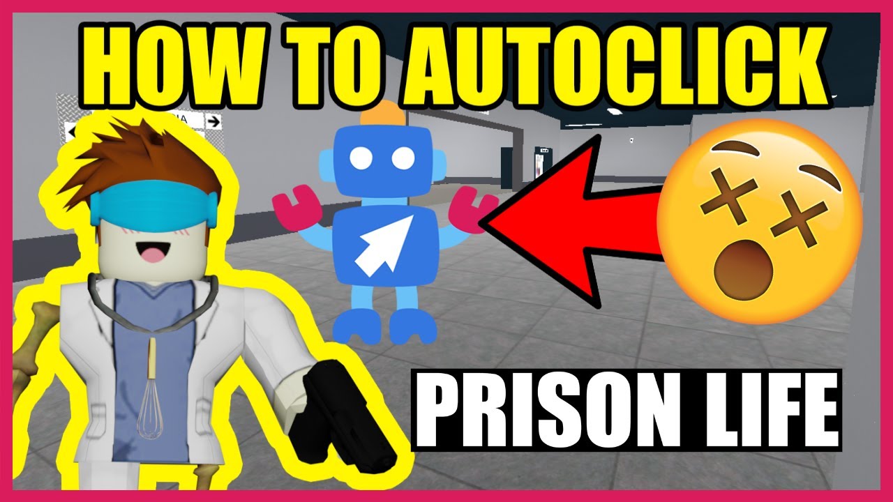 How To Autoclick Prison Life Roblox Youtube - 8 best roblox images free avatars prison life play roblox