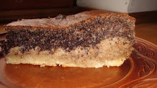 Домашній Маково-горіховий торт