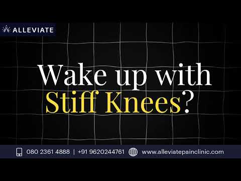 Wake up with stiff knees? This video is for you