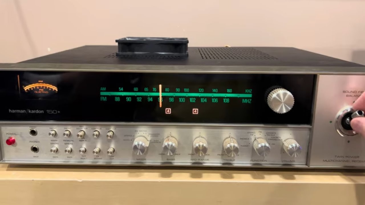 Harman/Kardon 150 Quad Receiver from 1971 - YouTube