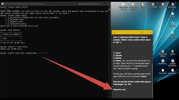 Create MySQL Database with 4 basic commands in Command Line Client(CLC) - Part 2