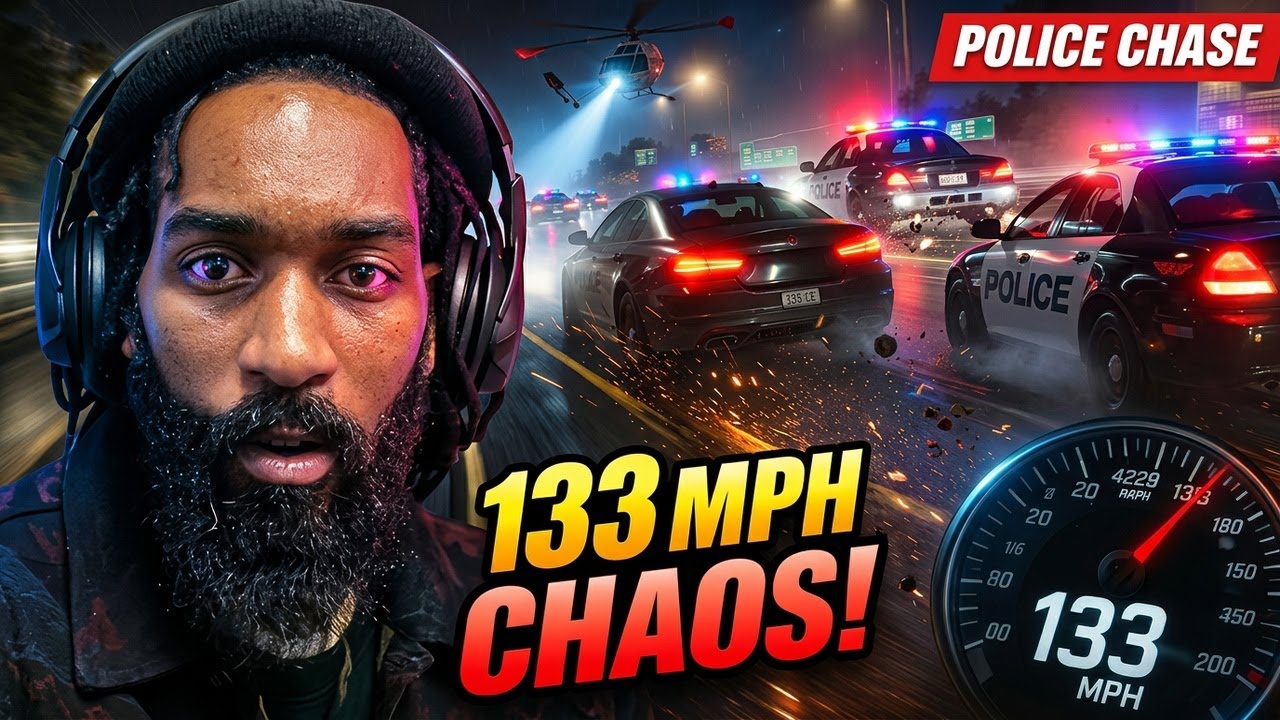 ''133mph Police Chase Ends In Total Chaos!'' | Bodycam Reaction - YouTube