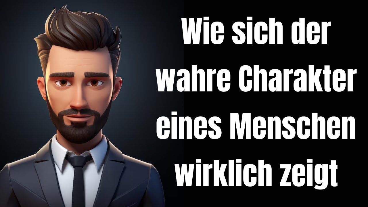 Wie sich der wahre Charakter eines Menschen wirklich zeigt YouTube