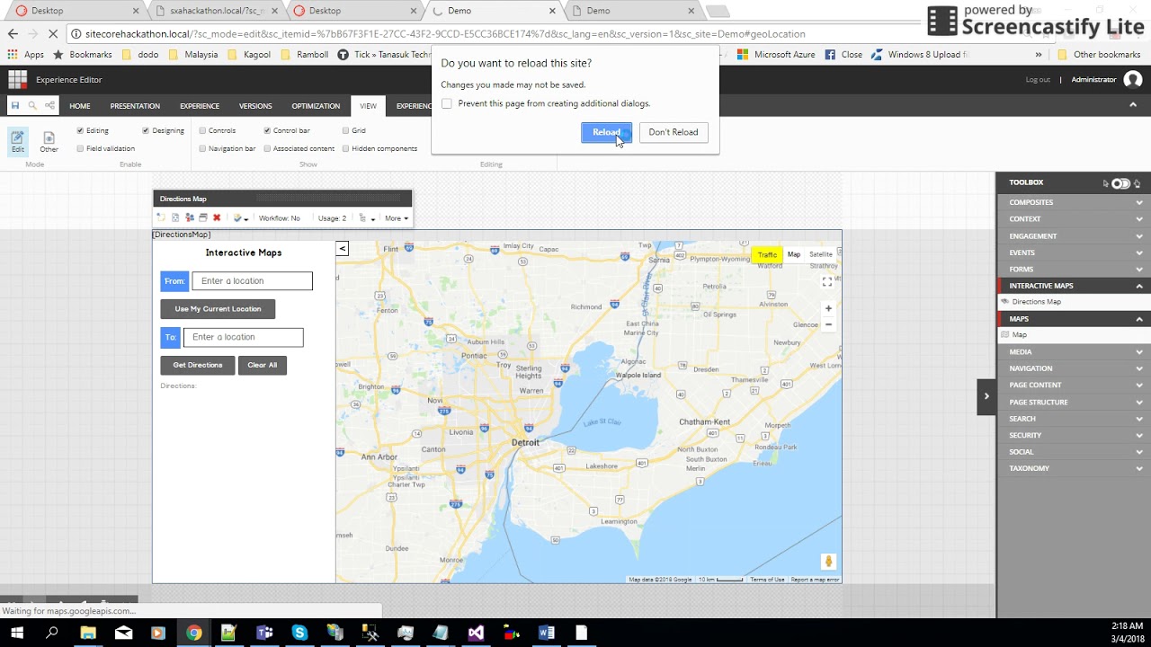 Interactive Map Feature Interactive Map Feature - Sitecore SXA - YouTube