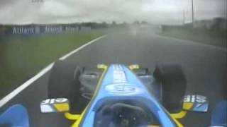 Onboard with Alonso for the start of Hungary 2006