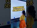 Tes menulis siswa kelas B #shorts