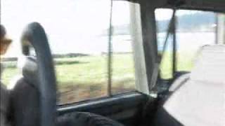 Manon en route pour Allihies...