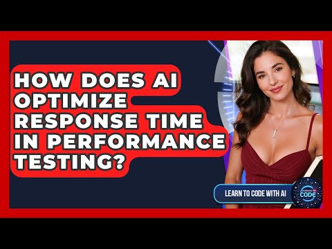 How Does AI Optimize Response Time In Performance Testing? - Learning To Code With AI