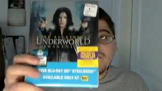 Underworld Awakening 3D Best Buy Exclusive Blu-Ray Steelbook Unboxing