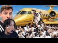 FlightReacts To MrBeast 100 Pilots Fight For A Private Jet!
