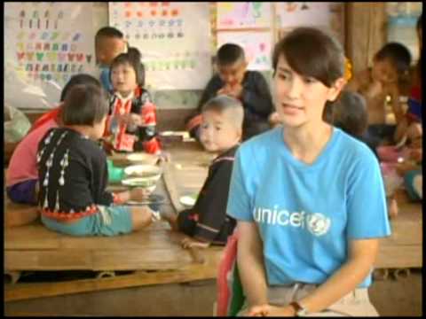 UNICEF Thailand Ambassador Ann Thongprasom visits ...