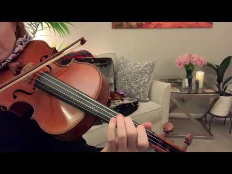 C# Natural Minor Scale VIOLA Tutorial